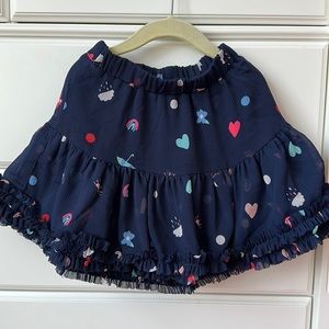Joules ruffle skirt